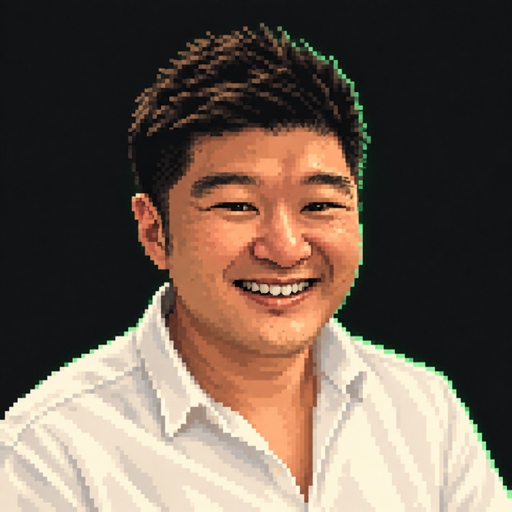 Pixel-art portrait of Marcus Tan